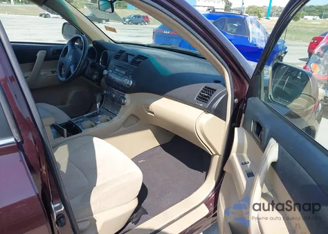 2012 Toyota Highlander from USA, damaged, VIN 5TDZA3EH4CS021410